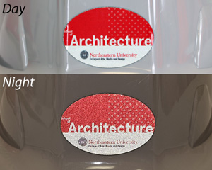 Oval Hard Hat Decal Full Color - #400387