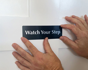 Bathroom Designer Door Sign