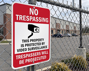 No Trespassing Sign