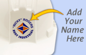 Add a Name to Each Hard Hat