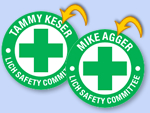 Safety Committee Hard Hat Stickers