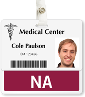 NA Badge Buddy For Horizontal ID Cards