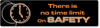 No Time Limit on Safety Stickers