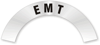 EMT Rocker Hard Hat Decals
