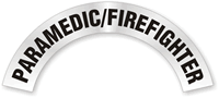 Paramedic/Firefighter Rocker Hard Hat Decals