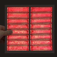 6 Rolls Reflective Tape 1.18" X 4.72" Reflective Adhesive Stickers