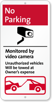 No Parking Under Video Surveillance