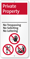 Private Property No Trespassing