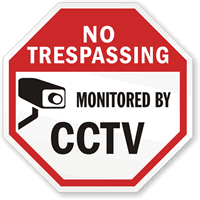 with graphic sign