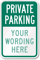 Custom 18 in. x 12 in.  Sign