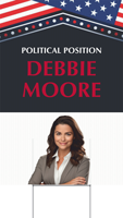 Add Image Name And Position Name Custom Vote Yard Sign