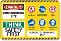Jobsite Safety  Combined Construction Site Safety First