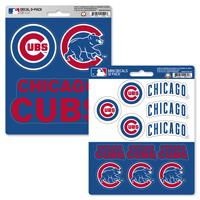 Chicago Cubs MLB Decal Set