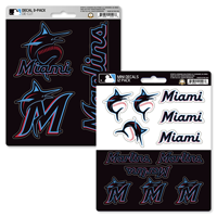 Miami Marlins MLB Decal Set