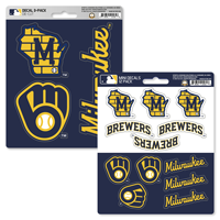 Milwaukee Brewers MLB Decal Set