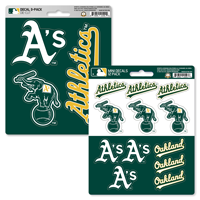 Oakland Athletics MLB Decal Set