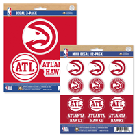 Atlanta Hawks NBA Decal Set