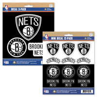 Brooklyn Nets NBA Decal Set