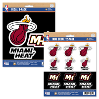 Miami Heat NBA Decal Set