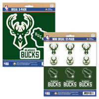 Milwaukee Bucks NBA Decal Set