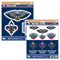 New Orleans Pelicans NBA Decal Set