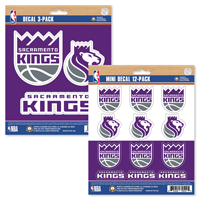 Sacramento Kings NBA Decal Set