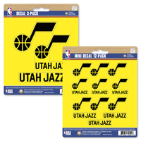 Utah Jazz NBA Decal Set