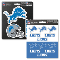 Detroit Lions Decal Set