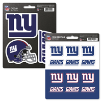 New York Giants Decal Set