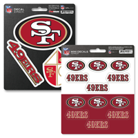 San Francisco 49ers Decal Set