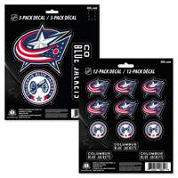 Columbus Blue Jackets Decal Set