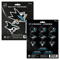 San Jose Sharks Decal Set