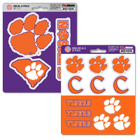 Clemson Tigers Decal Set