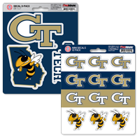 Georgia Tech Yellow Jackets Decal Set