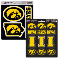 Iowa Hawkeyes Decal Set