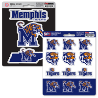 Memphis Tigers Decal Set