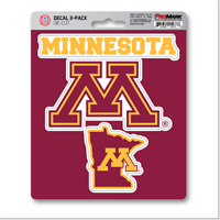 Minnesota Golden Gophers Decal Set