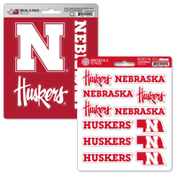 Nebraska Cornhuskers Decal Set