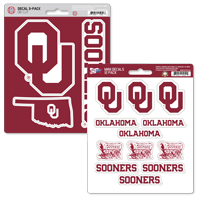 Oklahoma Sooners Decal Set