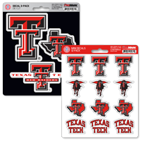 Texas Tech Red Raiders Decal Set