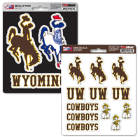 Wyoming Cowboys Decal Set