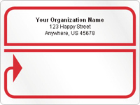 Laser Printable Mailing Label Design ML 3