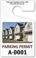 PhotoTag™ Standard Sized Rearview Mirror Hang Tag