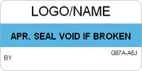 Approval Seal  Void if Broken Label