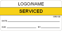 Serviced Label [add name or logo]