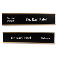 Custom Slider Sign   Do Not Disturb/Welcome