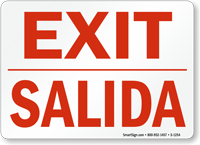 Bilingual  Sign