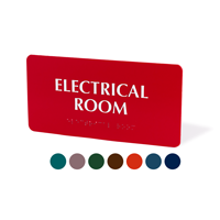 ADA Compliant TactileTouch™ Door Sign