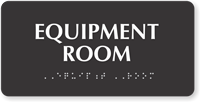Braille Tactile Touch  Sign