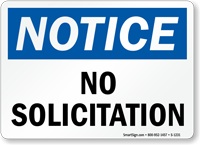 Notice  Sign